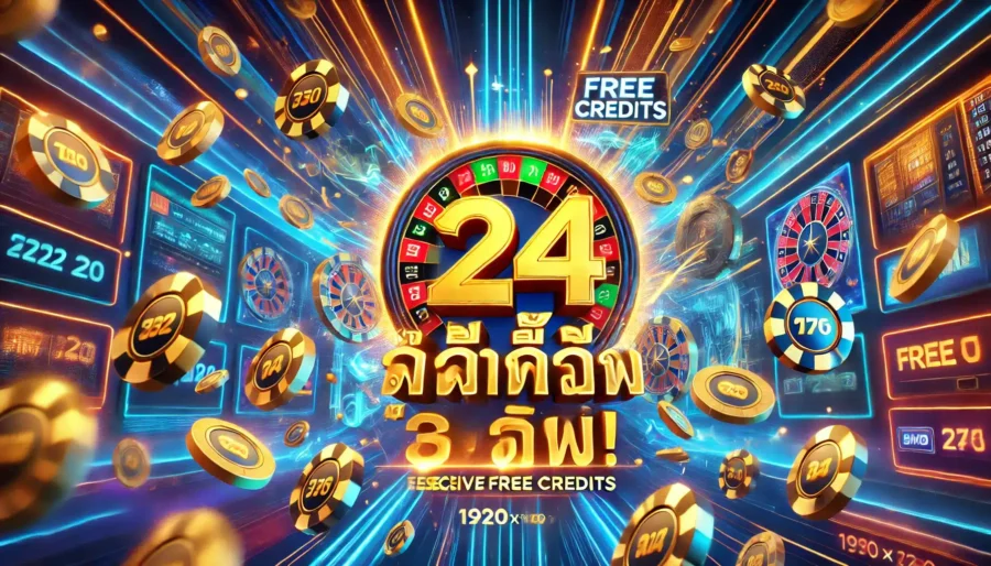 รับเครดิตฟรีง่ายๆ สนุกเต็มที่ไม่มีเบื่อ!