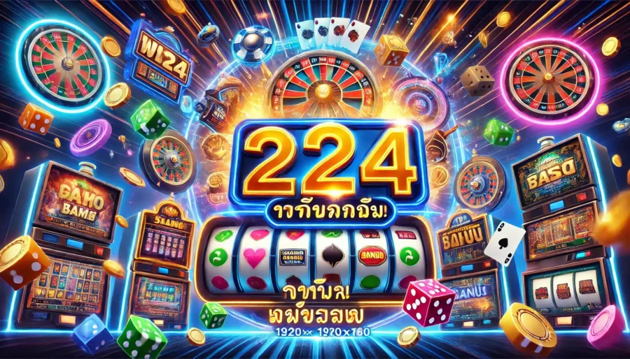 สำรวจเกมหลากหลายกับพักยก24 พร้อมโบนัสจัดเต็ม!