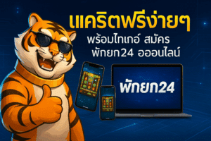 รับเครดิตฟรีง่ายๆ พร้อมไทเกอร์ สมัคร พักยก24 ออนไลน์